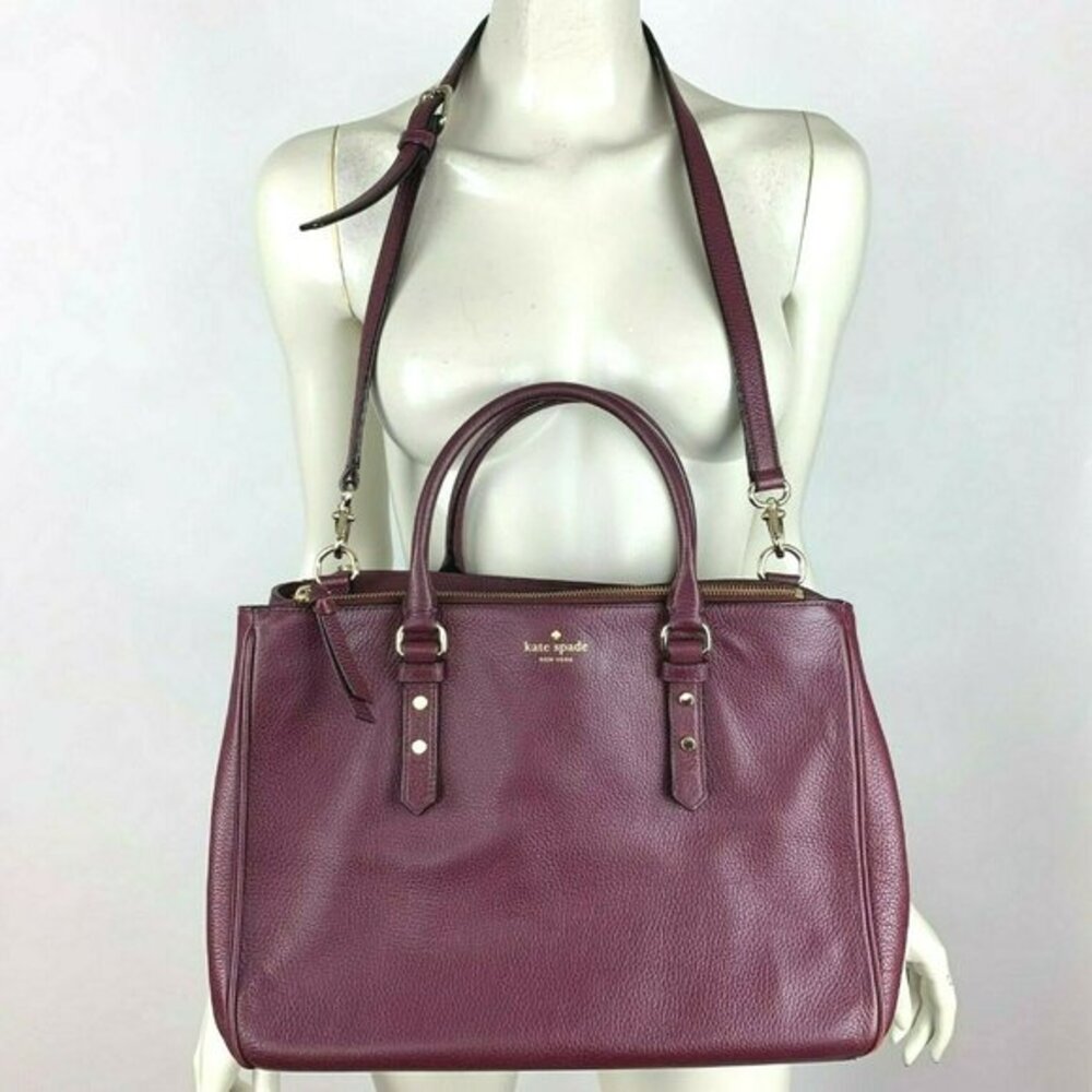 Kate Spade NY‎ Leather Tote Purse Shoulder Bag